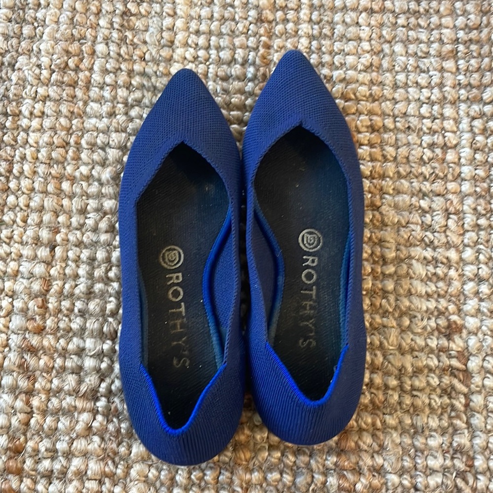 Rothy's Blue Flats